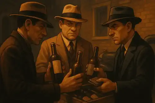 Pentito character arranging a clandestine deal